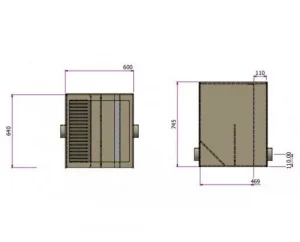 BURTON 600 FLAT BOTTOM BIO CHAMBER