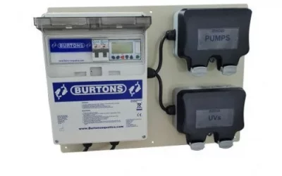 BURTON BD-300 POND DRUM FILTER incl SOCKET PANEL