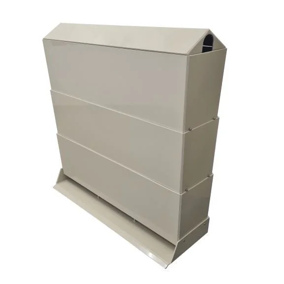 Burton Poly Shower Filter with Lid and Tray