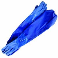Blue Long Armed Pond Gloves