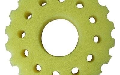 Small SpinClean foam Yellow (fine) 4500/6000