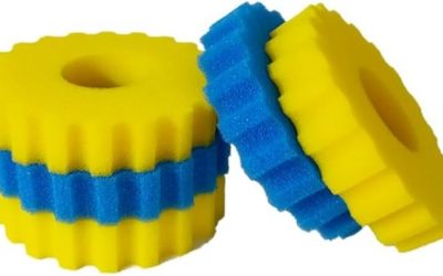 Spin 12000 Foam Set (Medium 3xYell, 2xBlue)