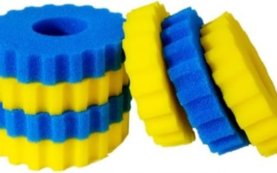 Spin 20000 Foam Set (Medium 4xYell, 3xBlue)