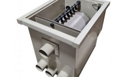 BURTON BD-500 POND DRUM FILTER incl SOCKET PANEL
