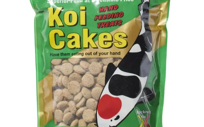 Koi Cakes HAND FEED TREATS 1kg BAGS x 8